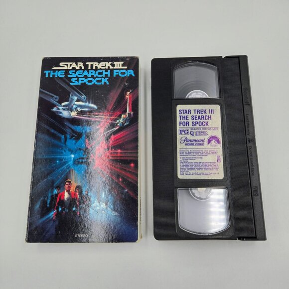 Star Trek VHS Movie Lot The Motion Picture Wrath Of Khan Final Frontier Search - Picture 12 of 16